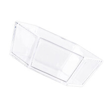 2Stk Obstplatten Snacktabletts Transparente Aufbewahrungsplatten
