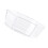 2Stk Obstplatten Snacktabletts Transparente Aufbewahrungsplatten 1