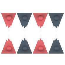8St Tür-Rückseitige Klebehaken, Niedliche Wandhaken, Wandhalter (Bunt)