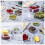 2Stk Obstplatten Snacktabletts Transparente Aufbewahrungsplatten 8
