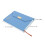 4Pcs Sky-Blue Professional Work Planner with Ink-Resistant Paper 11