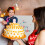 White Birthday Party Backdrop Polyester Happy Birthday Background 11