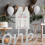 White Birthday Party Backdrop Polyester Happy Birthday Background 5