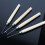 Bamboo Crochet Needles for Salon Use Khaki Flexible Hooks 6