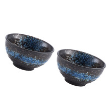2Stk Schüssel Japanische Art Suppen Salat Nudel Reis