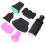7 Pezzi Set Nail Art Con , , , Raschietto E Template 1