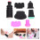 7 Pezzi Set Nail Art Con , , , Raschietto E Template 9