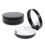 1pc marble pattern portable lenses case for home and travel (black) 1
