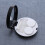 1pc marble pattern portable lenses case for home and travel (black) 3