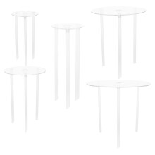 5 Sets Kuchenstützstäbe Kunststoff Für Mehrebenen