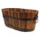 Wood Planter Pot Wiederverwendbarer Pflanzbehälter 11