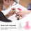 1 Set 12 Maniküre Mit Fingerpositionierungsgerät 11