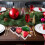 Creative Weihnachtsbaum-Form Obstteller Kunststoff Hellrosa 5