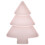 Creative Weihnachtsbaum-Form Obstteller Kunststoff Hellrosa 11