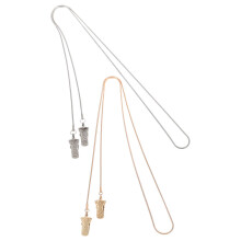 4Stk. Brillenkette, Brillenband, Anti-Lost-Schnur, Lanyard