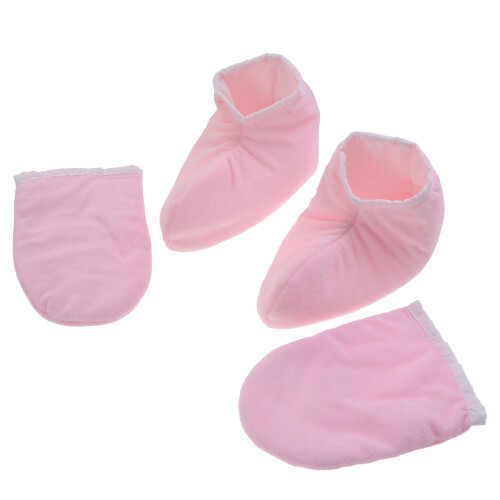 2 Paar Paraffinwachs Für Wärmetherapie Pink 2