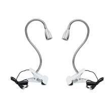 Usb Led Lampe Mit Klemme 3W Flexible Led Leselampe Buchlampe Warmweiss