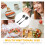 1 Set Salatbesteck Mit Ergonomischem Dessertlöffel Gabel 8