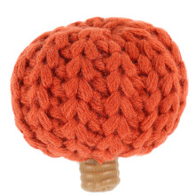 Künstliche Kürbisdekoration Strickkürbis Kürbisverzierung