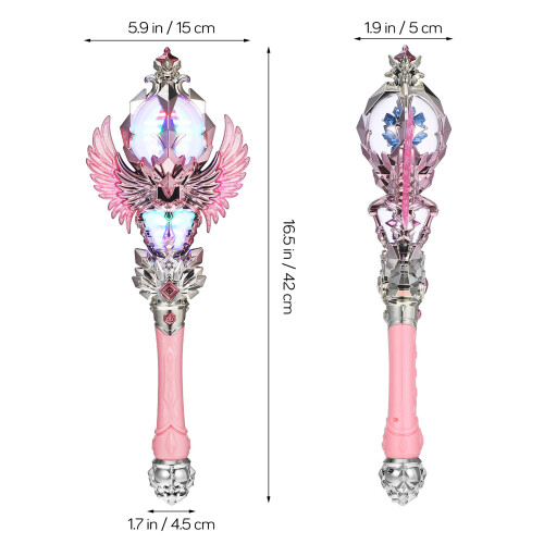 Fairy-Wand: Leuchtender Stab Mit Sound Und LED Für Kinder 1