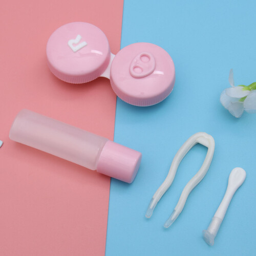 Set 4 Pezzi Custodia Forma Rosa Per Ragazze 2