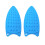 2 Unidades Tapete Silicone Proteção Térmica Azul 2
