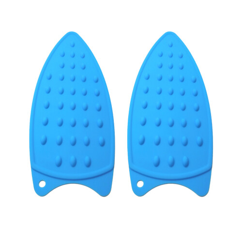 2 Unidades Tapete Silicone Proteção Térmica Azul 1