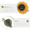 2 Sonnenblumen Gartenstäbe Eisen Für Außenbereich 10