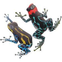 2Stk -Frosch Wanddekoration Hängende Kreative Wohnzimmerdeko
