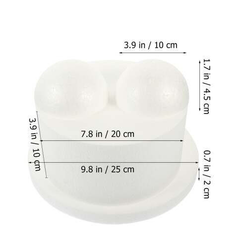 Foams Cake Model Cake Diy Forma Per Torta Dummy Strumento 1