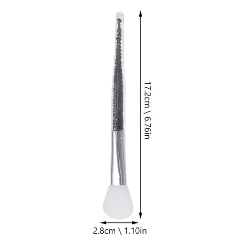 10 Unidades Escovas Faciais Com Cabeça De Silicone Suave 1