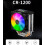 De Ventoinha Arrefecimento Cpu 12V Rgb Computador Preto 7