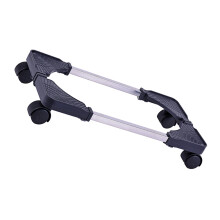Computer Case Holder ABS CPU Stand Mit Bremsrollen Schwarz