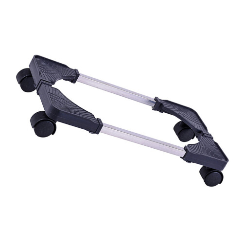 Computer Case Holder ABS CPU Stand Mit Bremsrollen Schwarz
