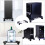 Computer Case Holder ABS CPU Stand Mit Bremsrollen Schwarz 8