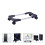 Computer Case Holder ABS CPU Stand Mit Bremsrollen Schwarz 3