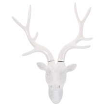 Deer Stag Head Sculpture Wandmontierte Aus Harz