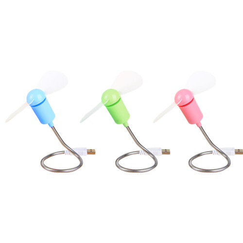 5Stk USB Mini Ventilator Flexibler Kühlventilator Für Notebook 2