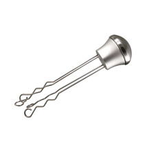 Coffee Stirrer Tamper Holzgriff Zubehör Silber