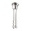 Coffee Stirrer Tamper Holzgriff Zubehör Silber 3