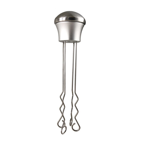 Coffee Stirrer Tamper Holzgriff Zubehör Silber 2