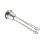 Coffee Stirrer Tamper Holzgriff Zubehör Silber 6