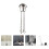 Coffee Stirrer Tamper Holzgriff Zubehör Silber 4