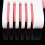 4 Pezzi Torta Regolabile 5 Strati Con Guida Uniforme (Rosa) 9