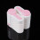4 Pezzi Torta Regolabile 5 Strati Con Guida Uniforme (Rosa) 3