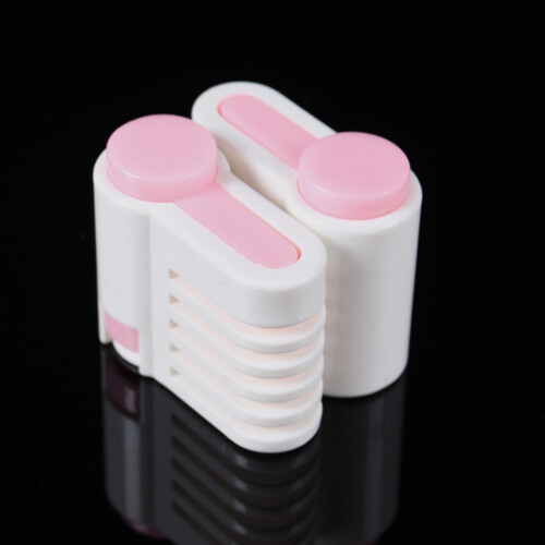 4 Pezzi Torta Regolabile 5 Strati Con Guida Uniforme (Rosa) 2