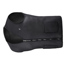 Unisex Vest Verwarmd Wasbaar USB Winter Zwart XXXL