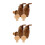Set 4 Rubinetti Per Botte Vino + Kit Sostituzione 10