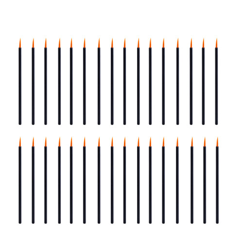 100Stk Feinspitzen Einweg Eyeliner Applikatorstäbchen