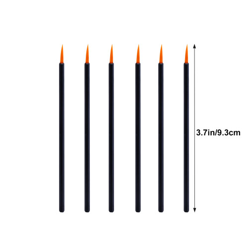 100Stk Feinspitzen Einweg Eyeliner Applikatorstäbchen 1